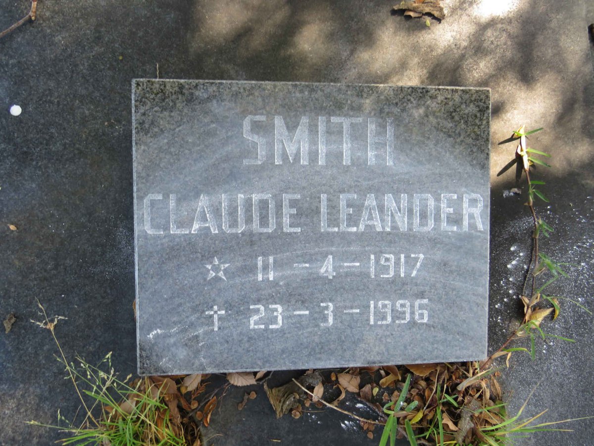 SMITH Claude Leander 1917-1996