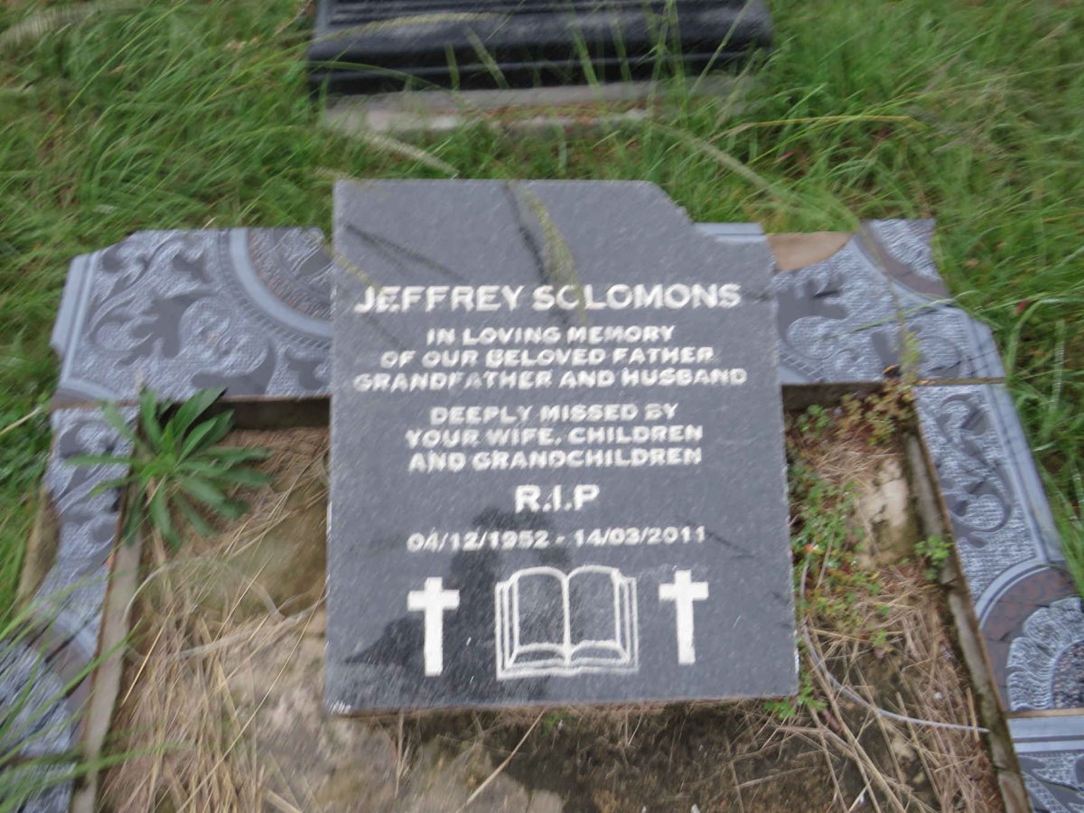 SOLOMONS Jeffrey 1952-2011