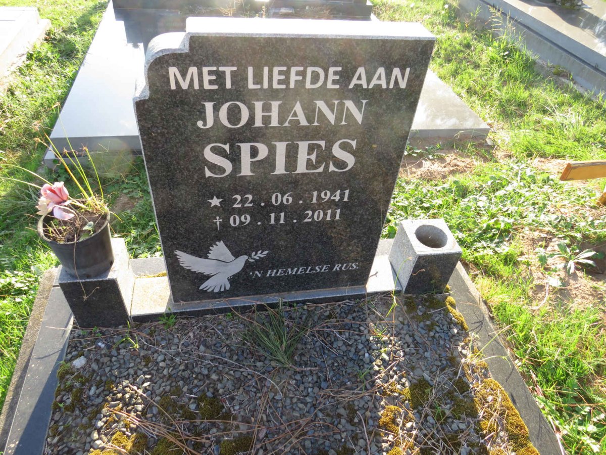 SPIES Johann 1941-2011