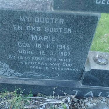 TAIT Kathrina M.E. 1906-1989 :: TAIT Marie 1945-1967 _1