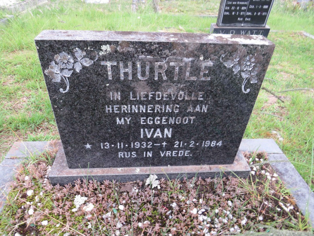 THURTLE Ivan 1932-1984