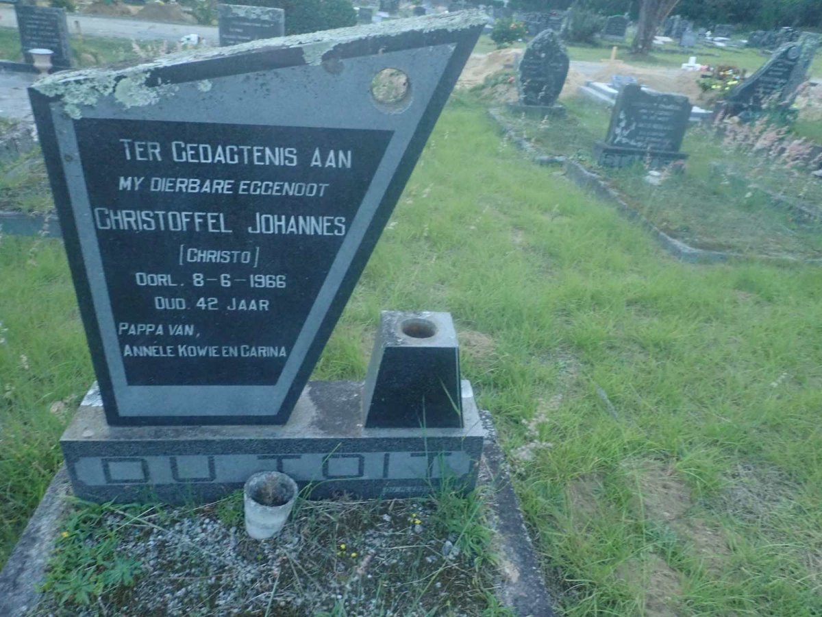 TOIT Christoffel Johannes, du -1966