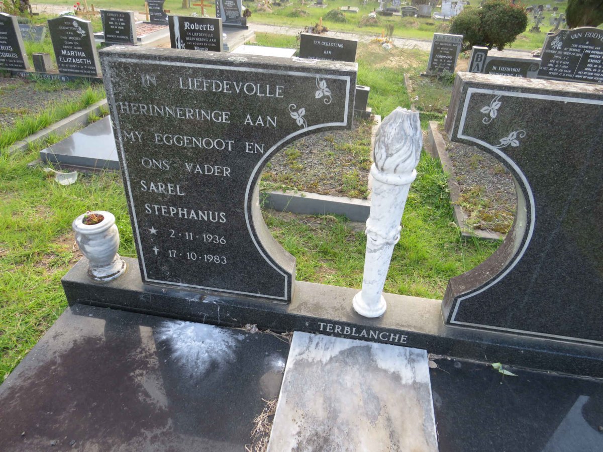 TERBLANCHE Sarel Stephanus 1936-1983