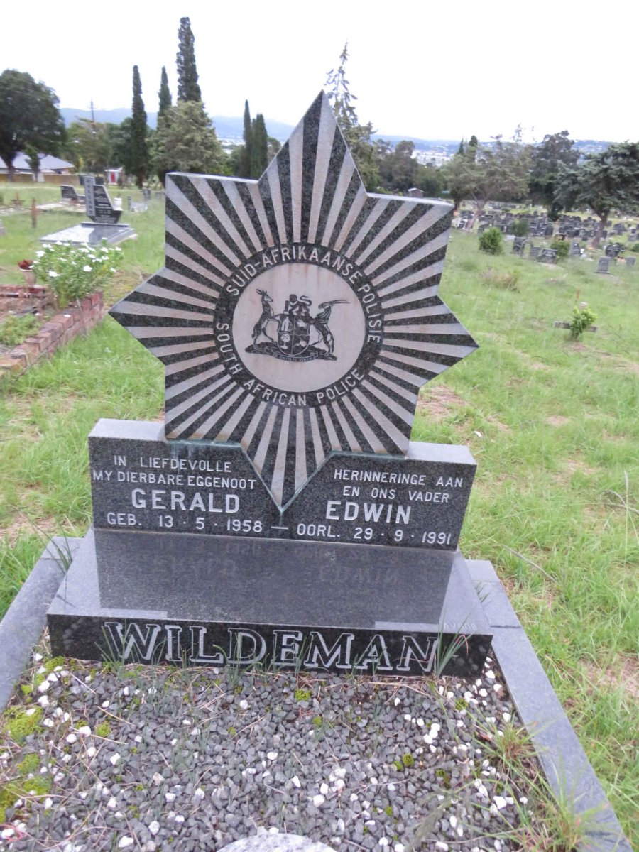 WILDEMAN Gerald Edwin 1958-1991