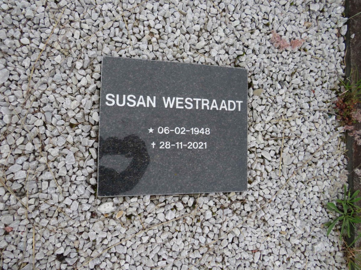 WESTRAADT Susan 1948-2021