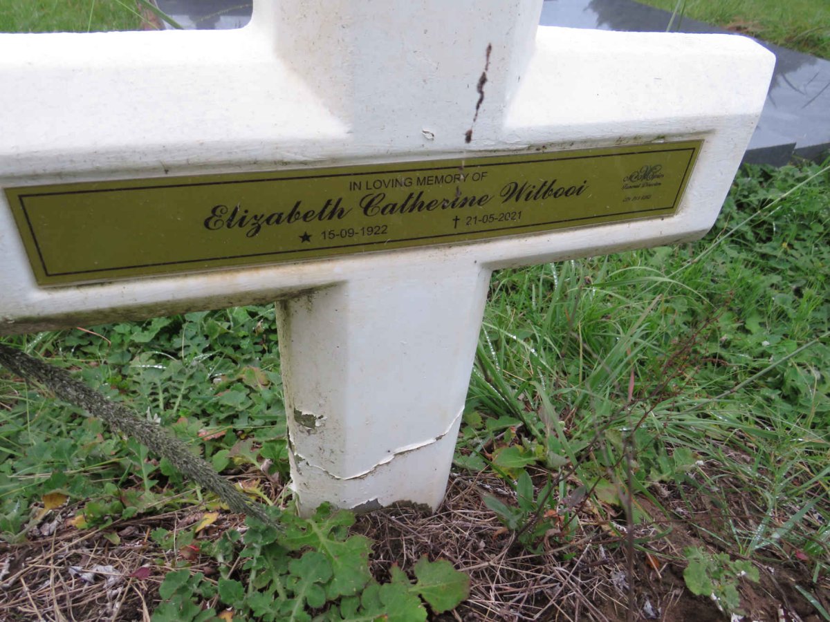 WITBOOI Elizabeth Catherine 1922--2021