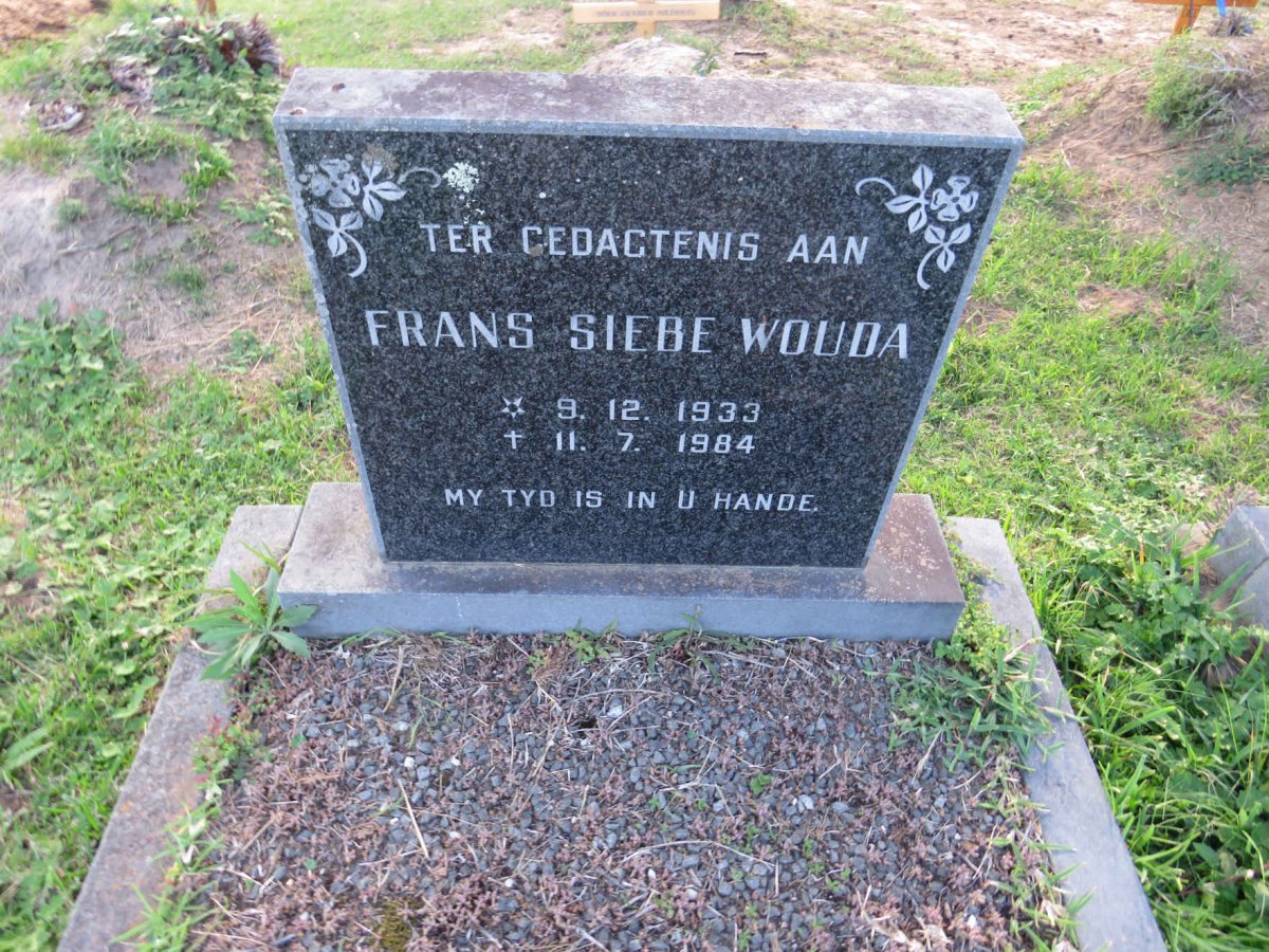 WOUDA Frans Siebe 1933-1984