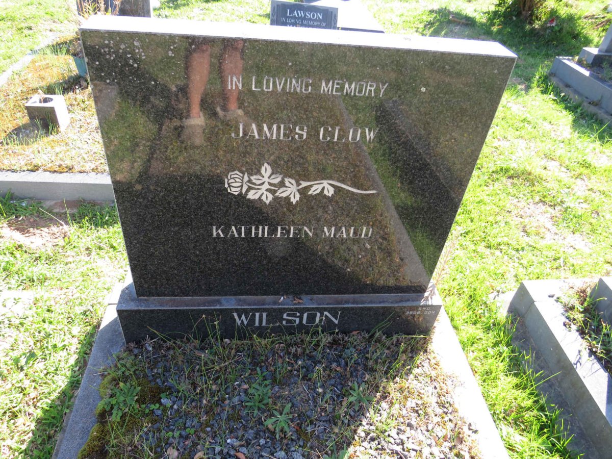 WILSON James Clow :: WILSON Kathleen Maud