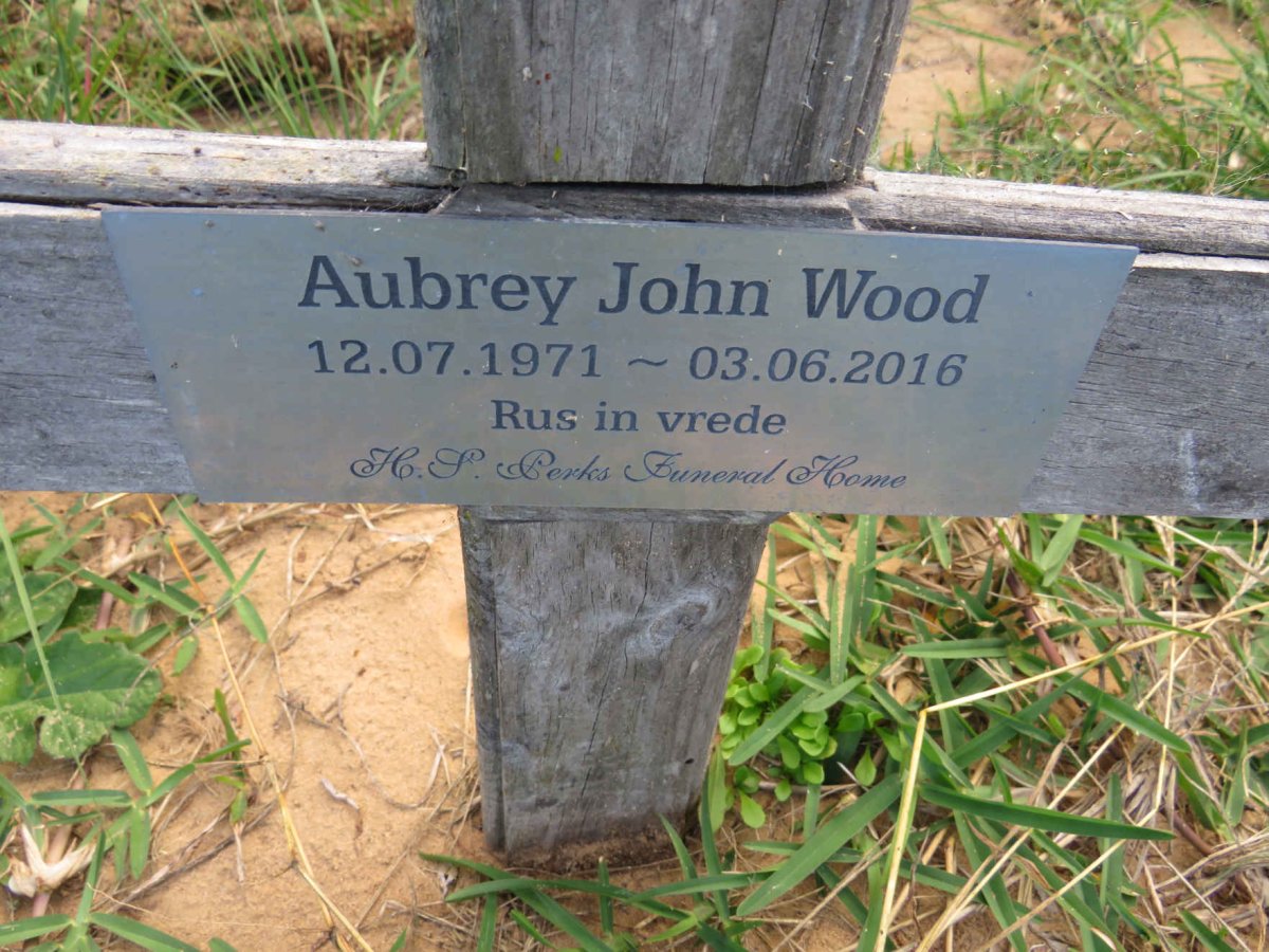 WOOD Aubrey John 1971-2016