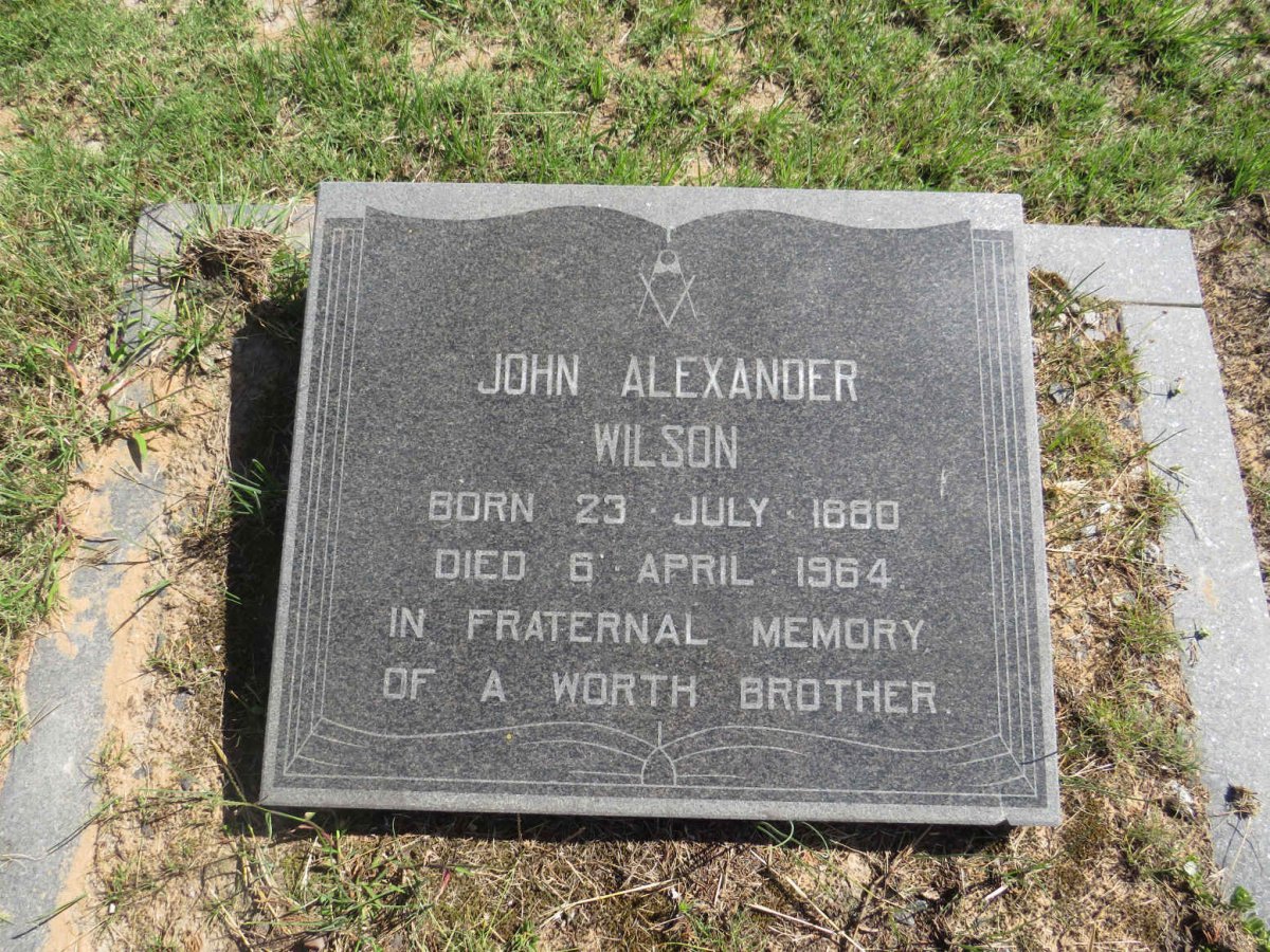 WILSON John Alexander 1880-1964