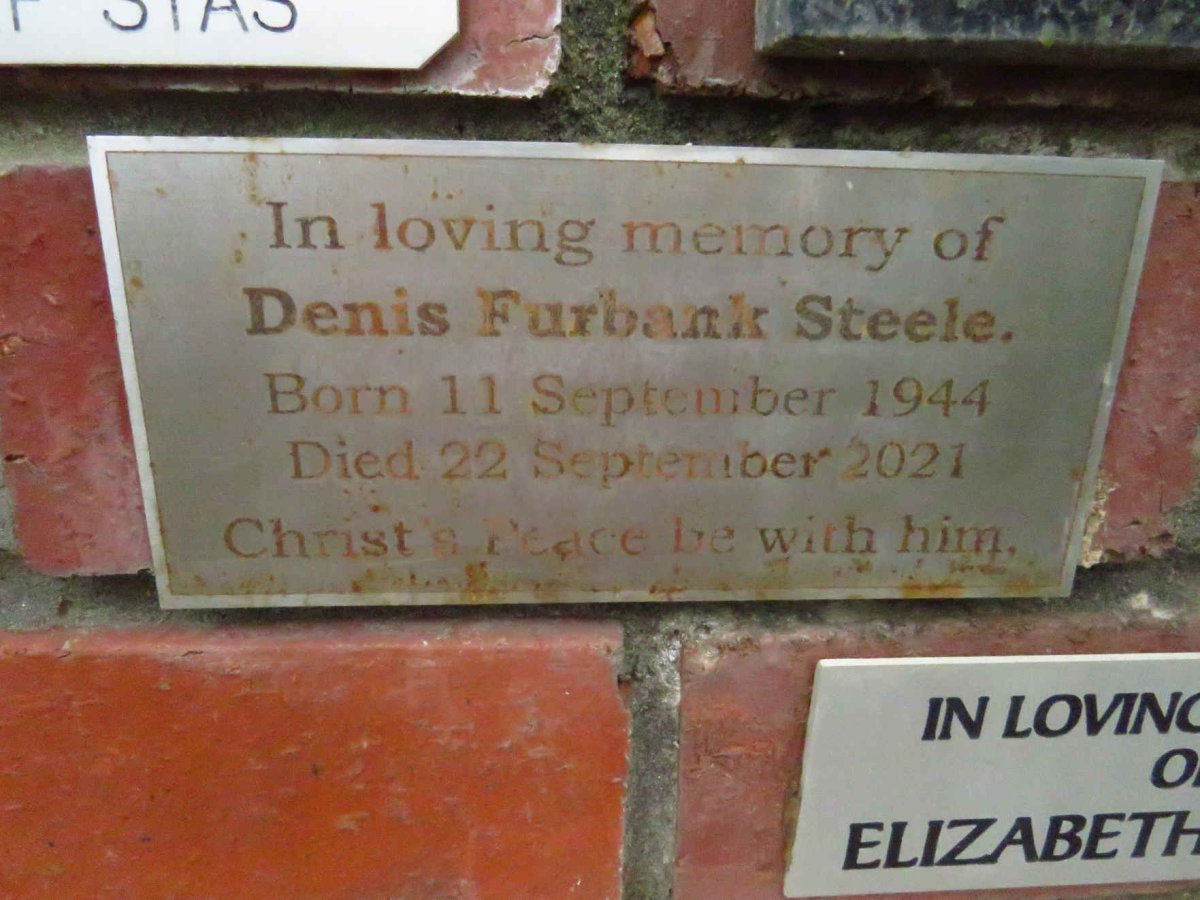 STEELE Denis Furbank 1944-2021