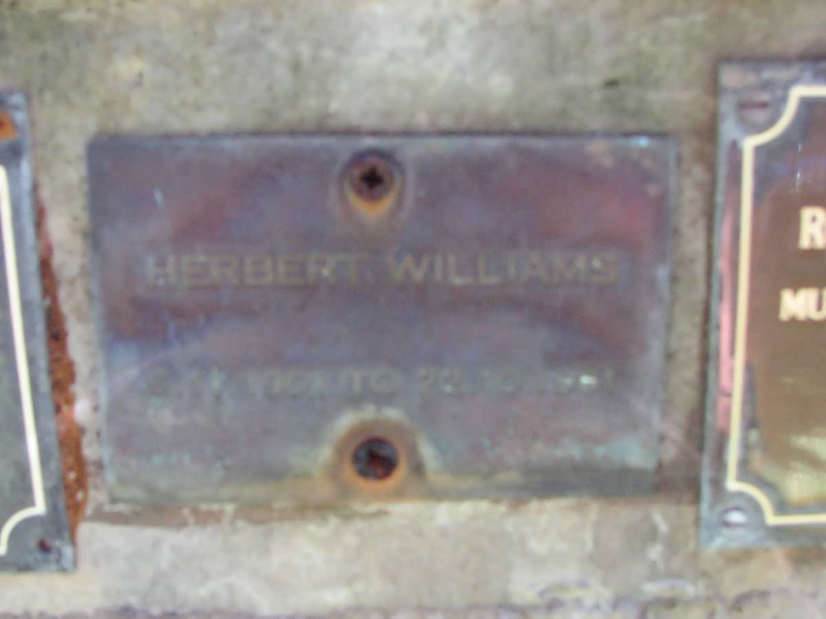 WILLIAMS Herbert