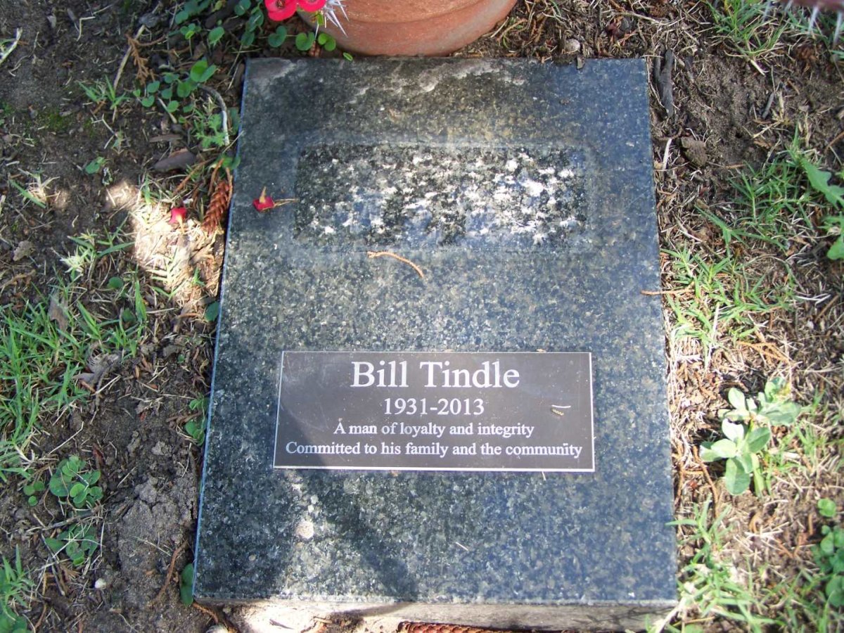 TINDLE Bill 1931-2013