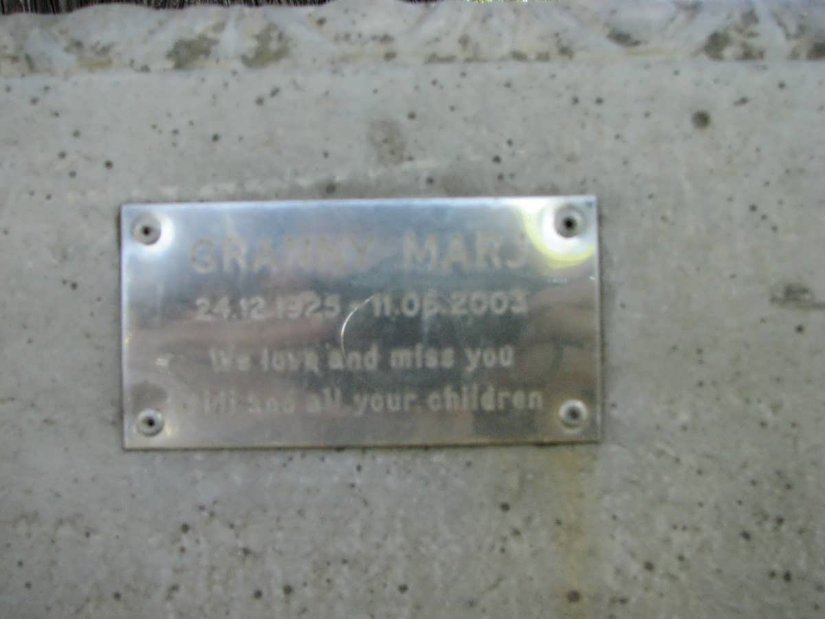 MARJ Granny 1925-2003