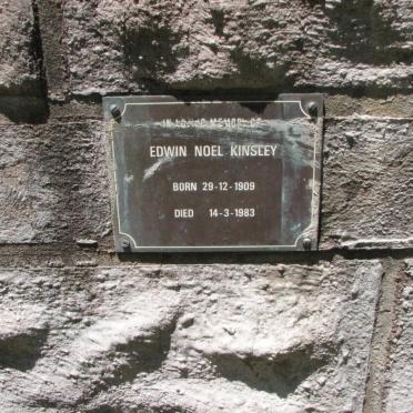 KINSLEY Edward Noel 1909-1983