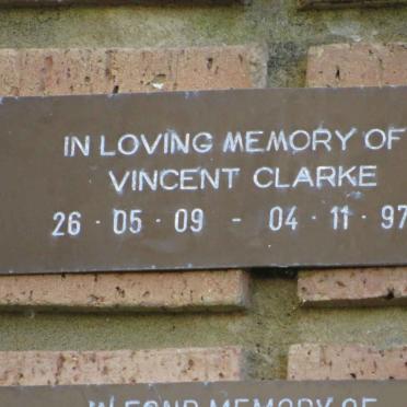CLARKE Vincent 1909-1997
