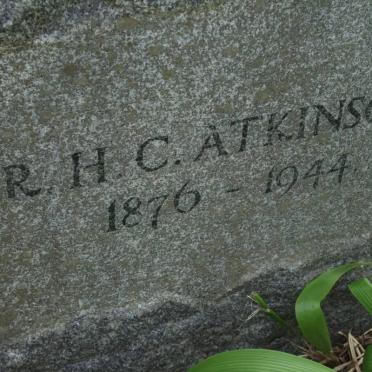 ATKINSON R.H.C. 1876-1944