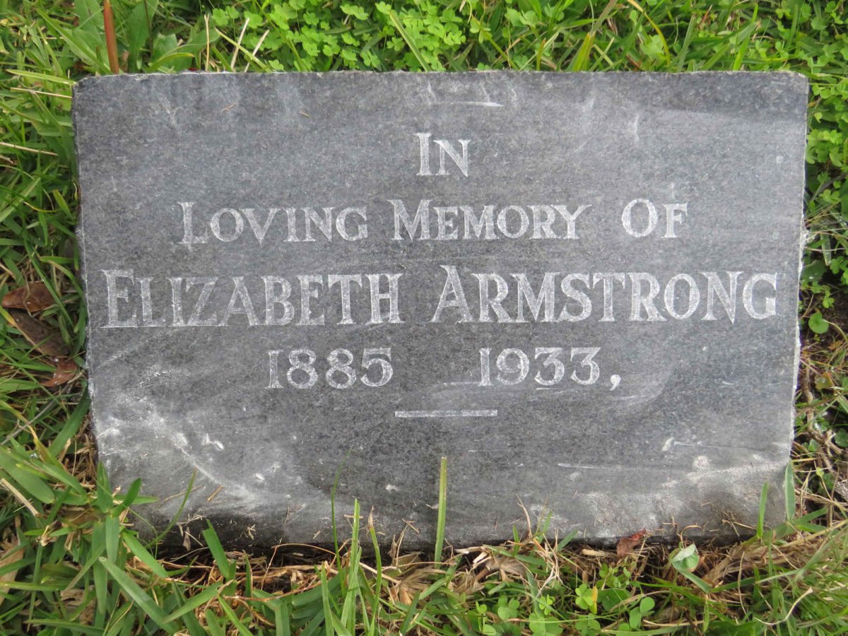 ARMSTRONG Elizabeth 1885-1933