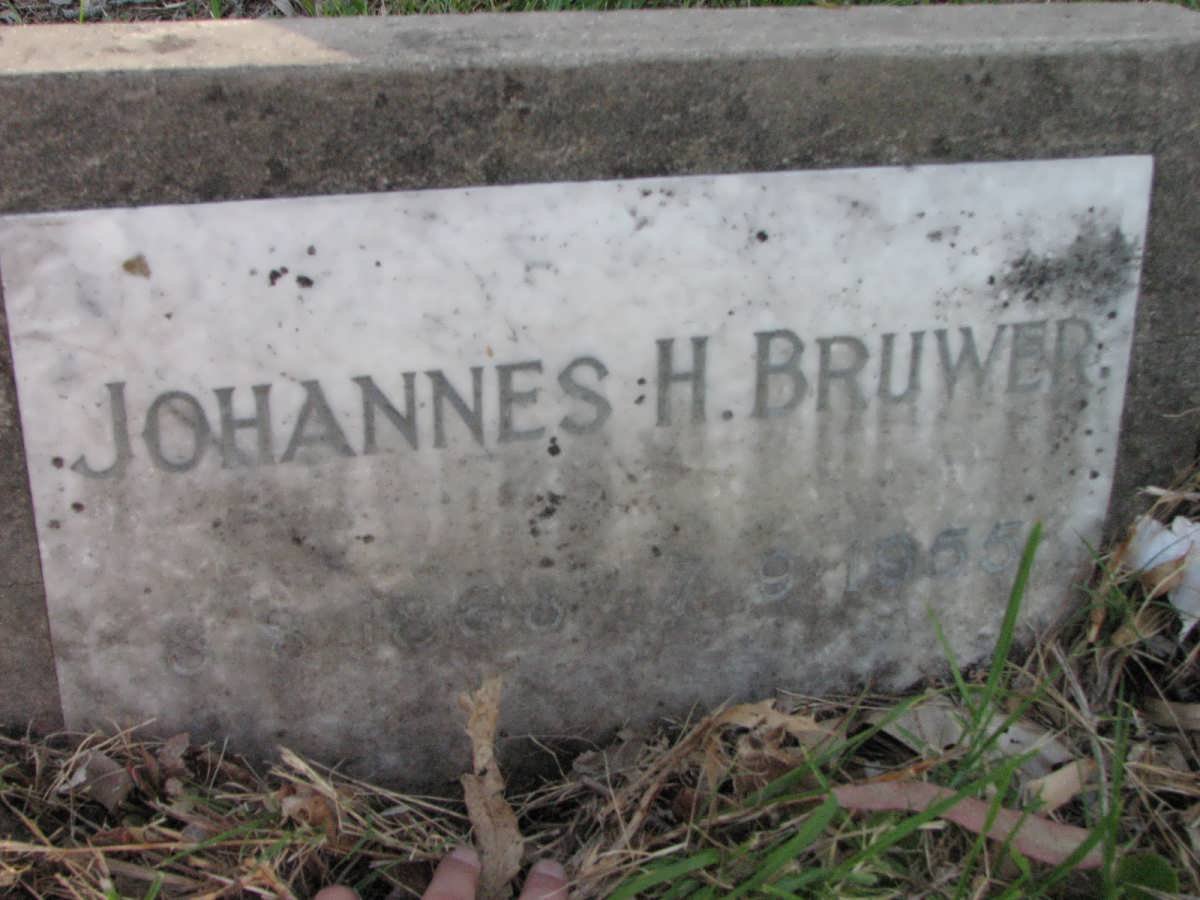BRUWER Johannes H. 1868-1955