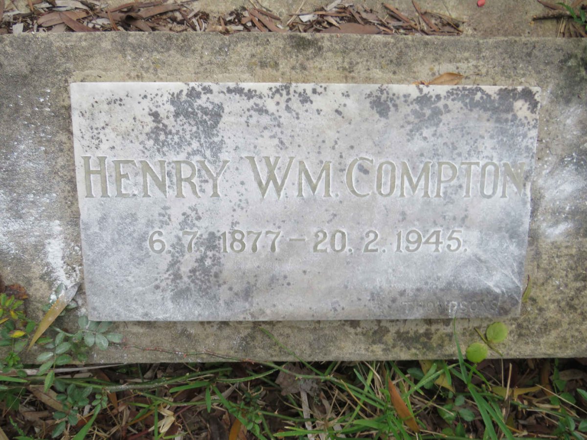 COMPTON Henry Wm. 1877-1945