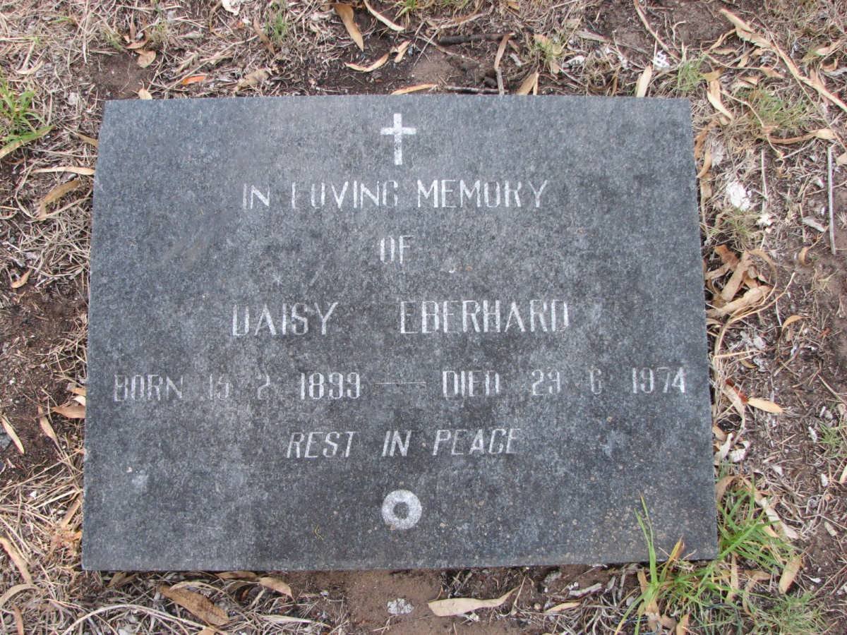 EBERHARD Daisy 1899-1974