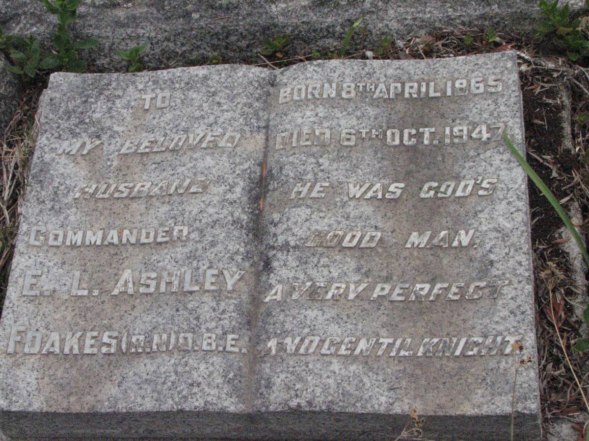 FOAKES E.L. Ashley 1865-1947