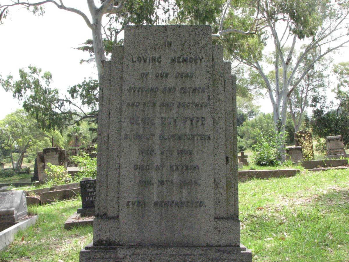 FYFE Cecil Roy 1903-1945
