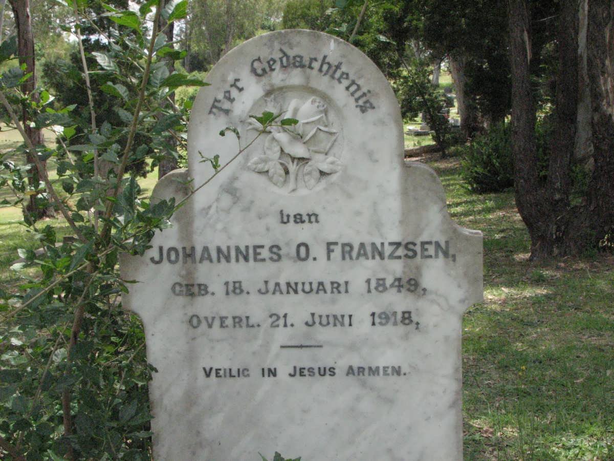 FRANZSEN Johannes O. 1849-1918