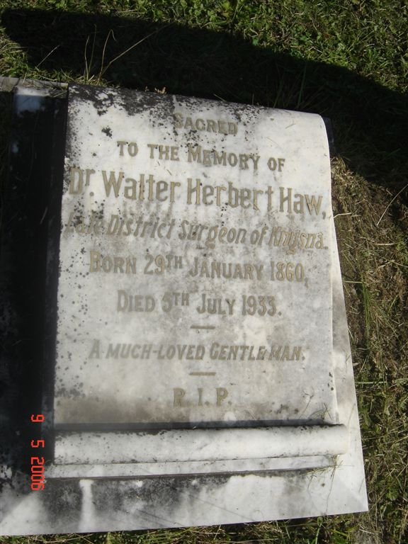 HAW Walter Herbert 1860-1933