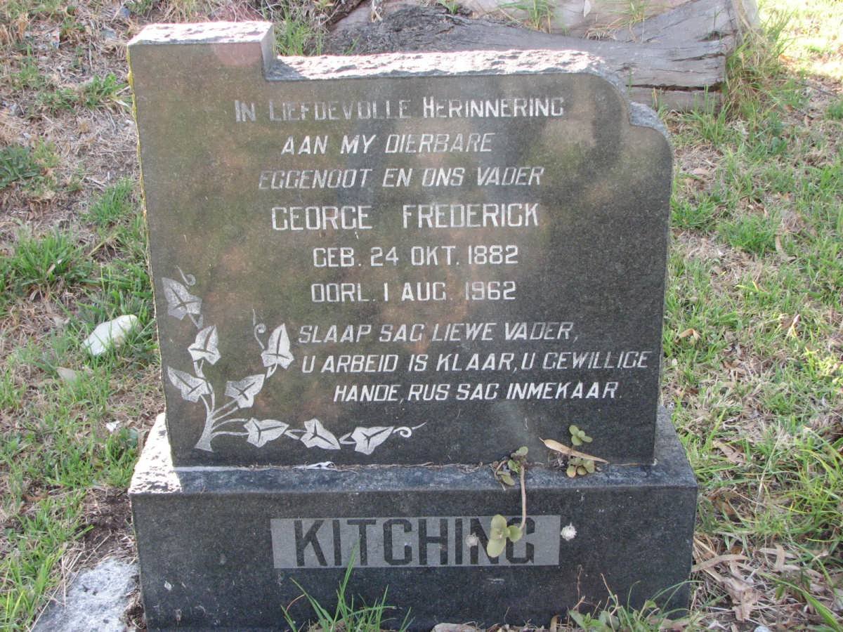 KITCHING George Frederick 1882-1962