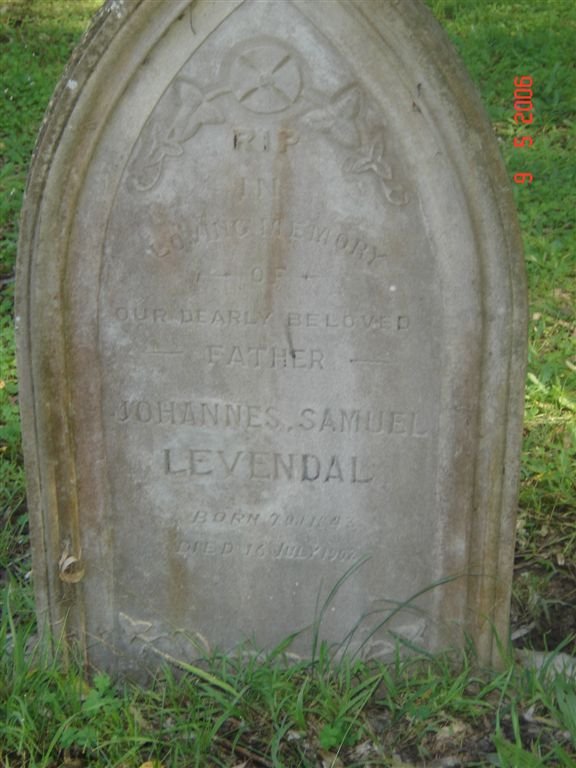 LEVENDAL Johannes Samuel 1893-1959