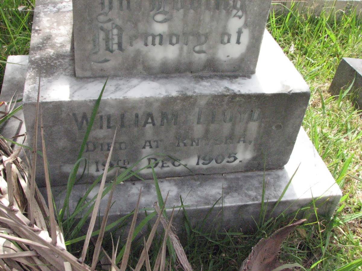 LLOYD William -1905