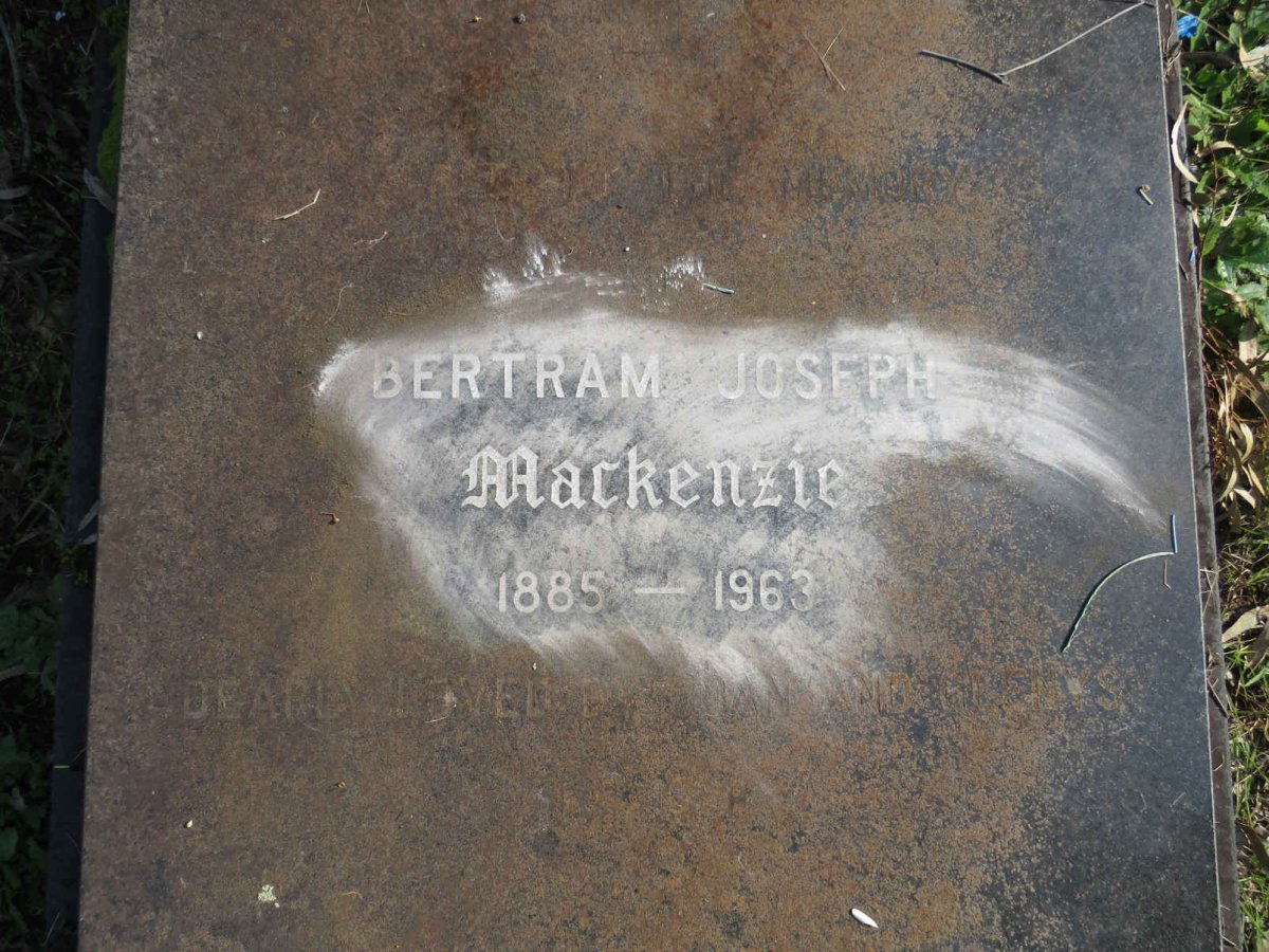MACKENZIE Bertram Joseph 1885-1963