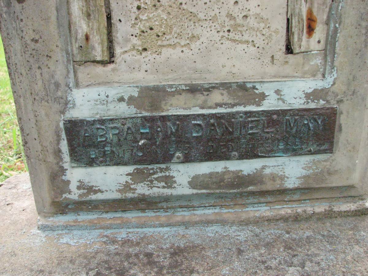 MAY Abraham Daniel 1953-1955