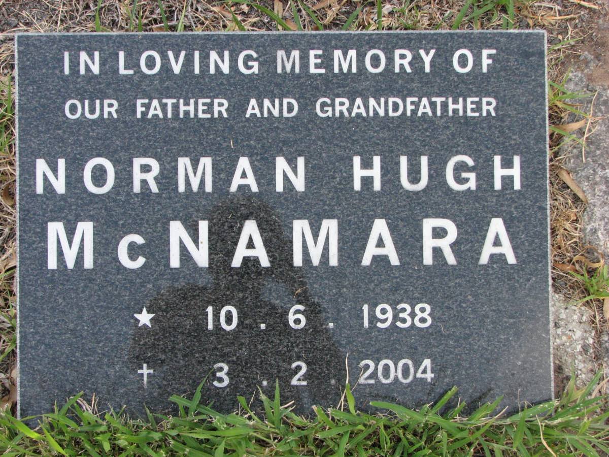 MCNAMARA Norman Hugh 1938-2004