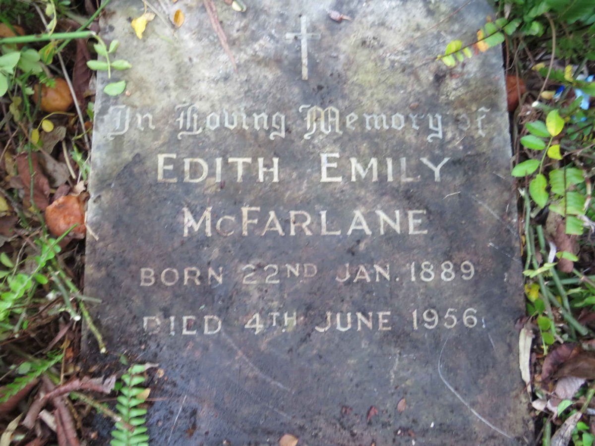 MCFARLANE Edith Emily 1889-1956