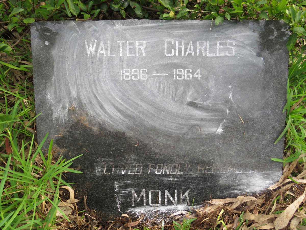 MONK Walter Charles 1896-1964