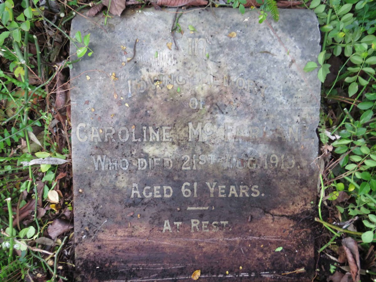 MCFARLANE Caroline  -1919