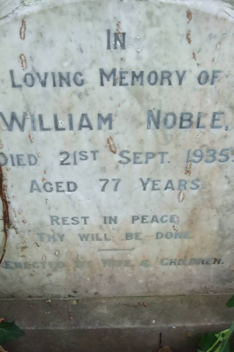 NOBLE William -1935