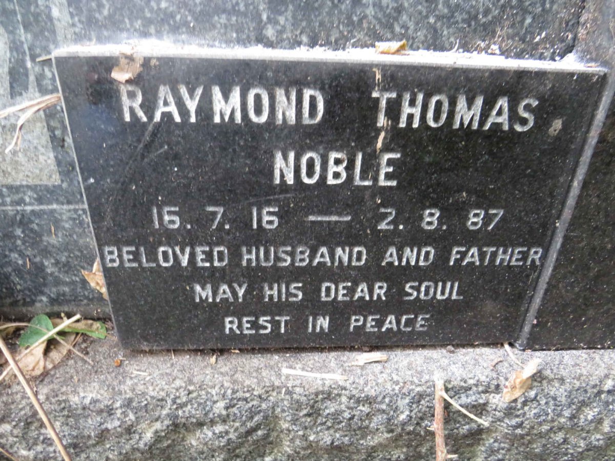 NOBLE Raymond Thomas 1916-1987