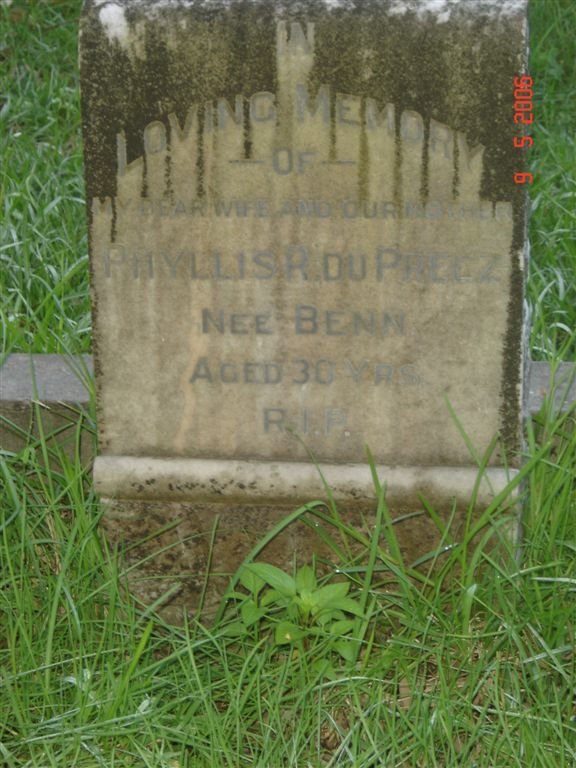 PREEZ Phyllis R., du nee BENN