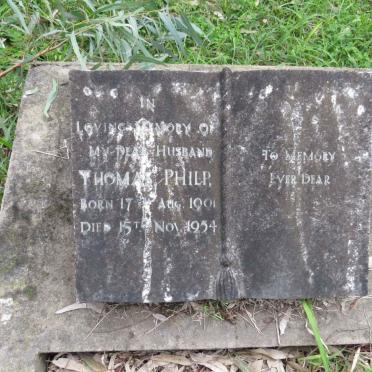 PHILP Thomas 1901-1954