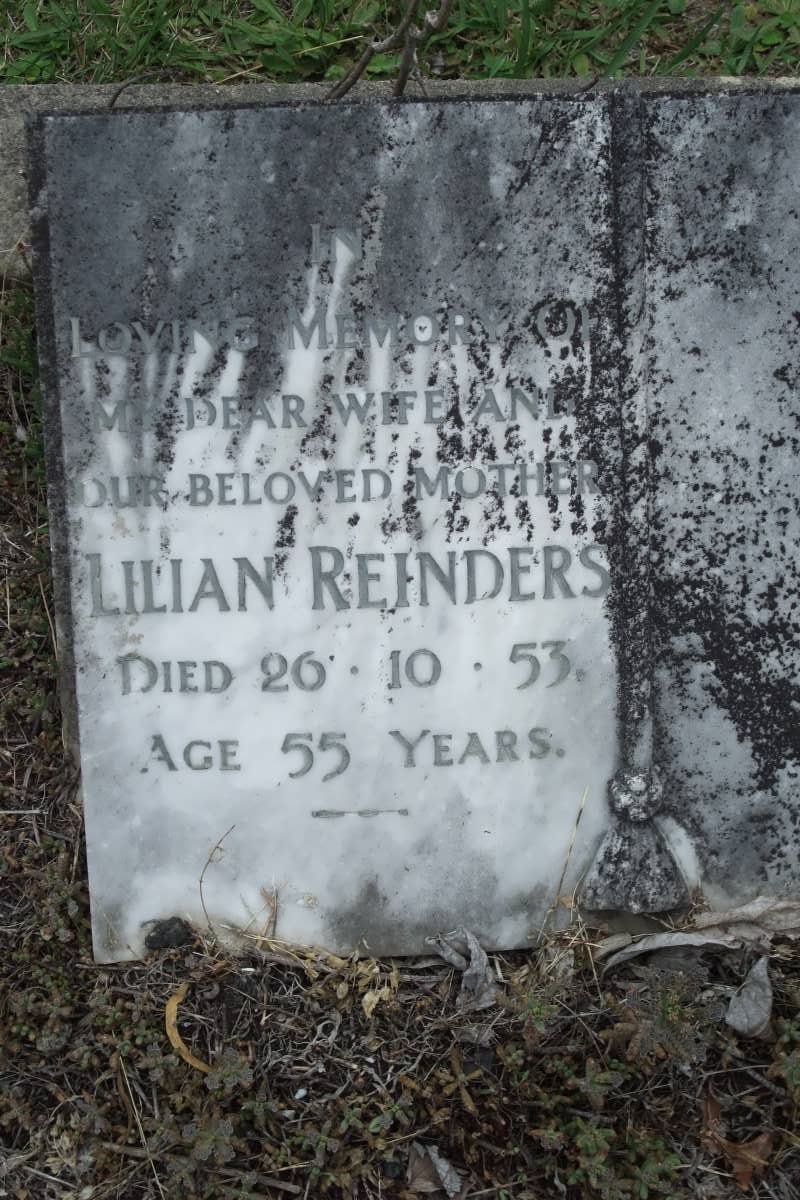 REINDERS Lilian -1953