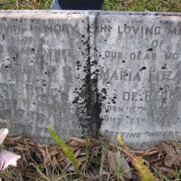 REUCK Samuel P.R., de 1870-1948 &amp; Maria Elizabeth 1875-1954
