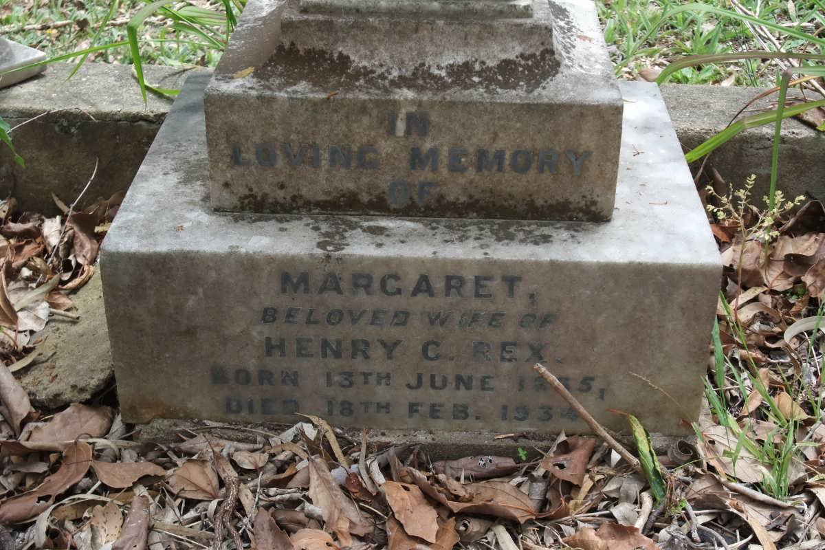 REX Margaret 1865-1934