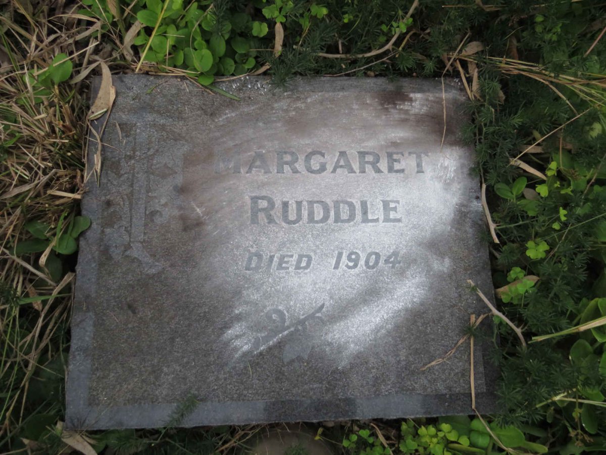 RUDDLE Margaret -1904