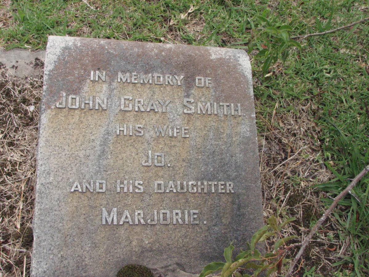 SMITH John Gray &amp; Jo :: SMITH Marjorie 