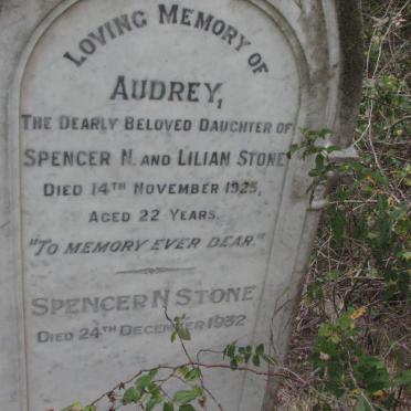 STONE Audrey -1925 :: STONE Spencer N. -1932