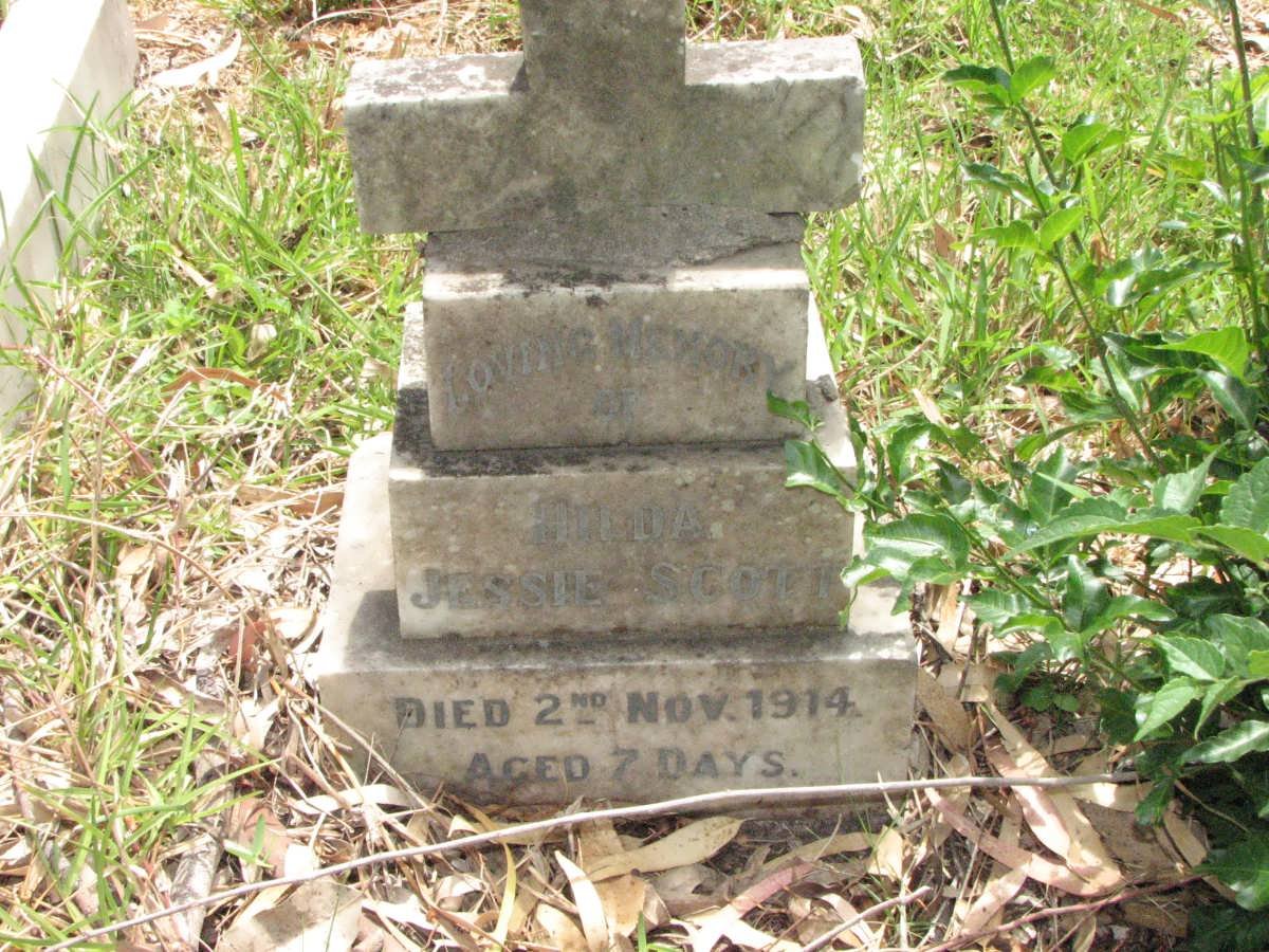 SCOTT Hilda Jessie 1914