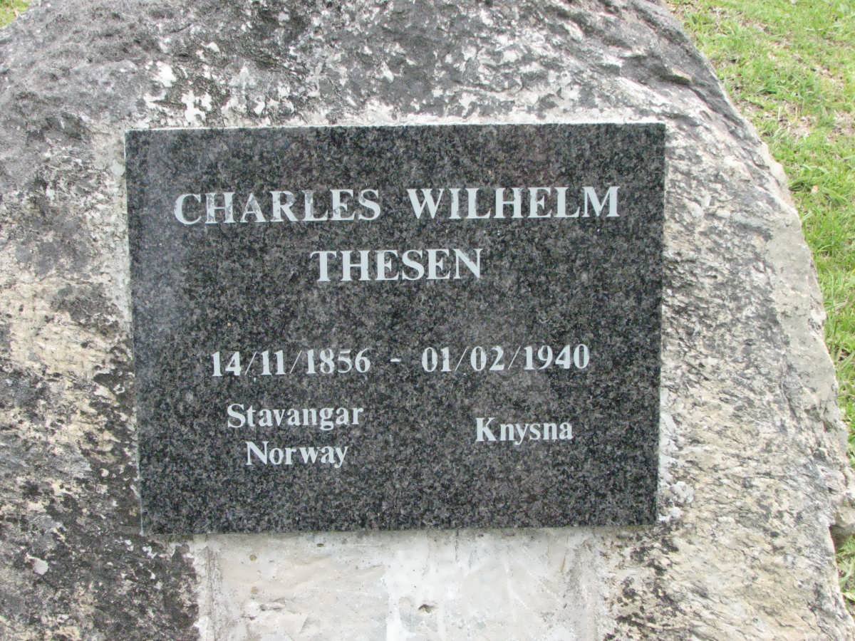 THESEN Charles Wilhelm 1856-1940